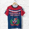 Dominican Republic Flag Map 3D Printed T Shirt For Men Clothes Fashion Male T-Shirt National Emblem Tshirt Independence Day Tee