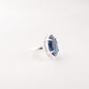 London Blue Topaz Gemstone 925 Sterling Silver Jewelry Handmade Valentines Ring RR-64-5