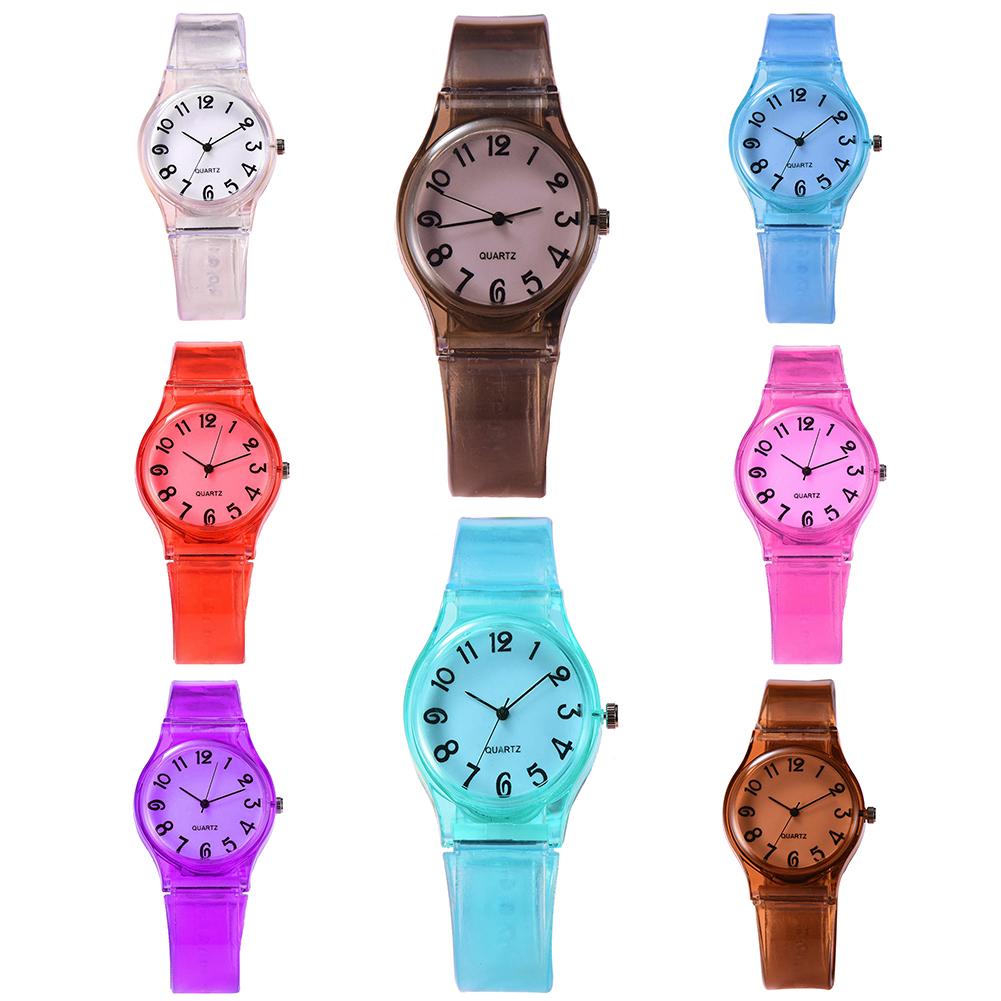 Jewtme Orologio Bambini 3D Farfalla: Per Imparare A Leggere L'Ora, Cinturino Morbido In Silicone (3-10 Anni)