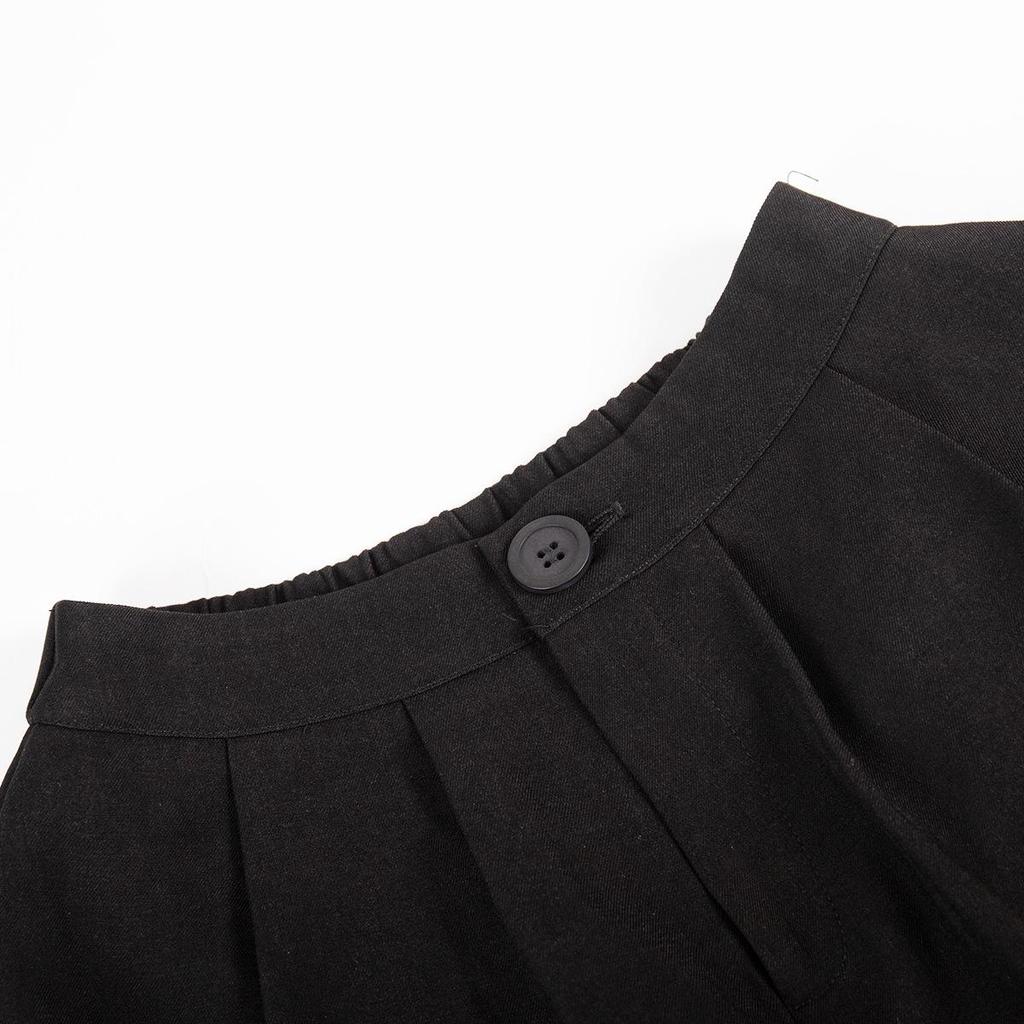 Krótki garnitur spódnicowy w stylu Y2K, europejski i amerykański: Blazer na proste ramiona + Super Mini Spódniczka Wiosna/Lato 2025