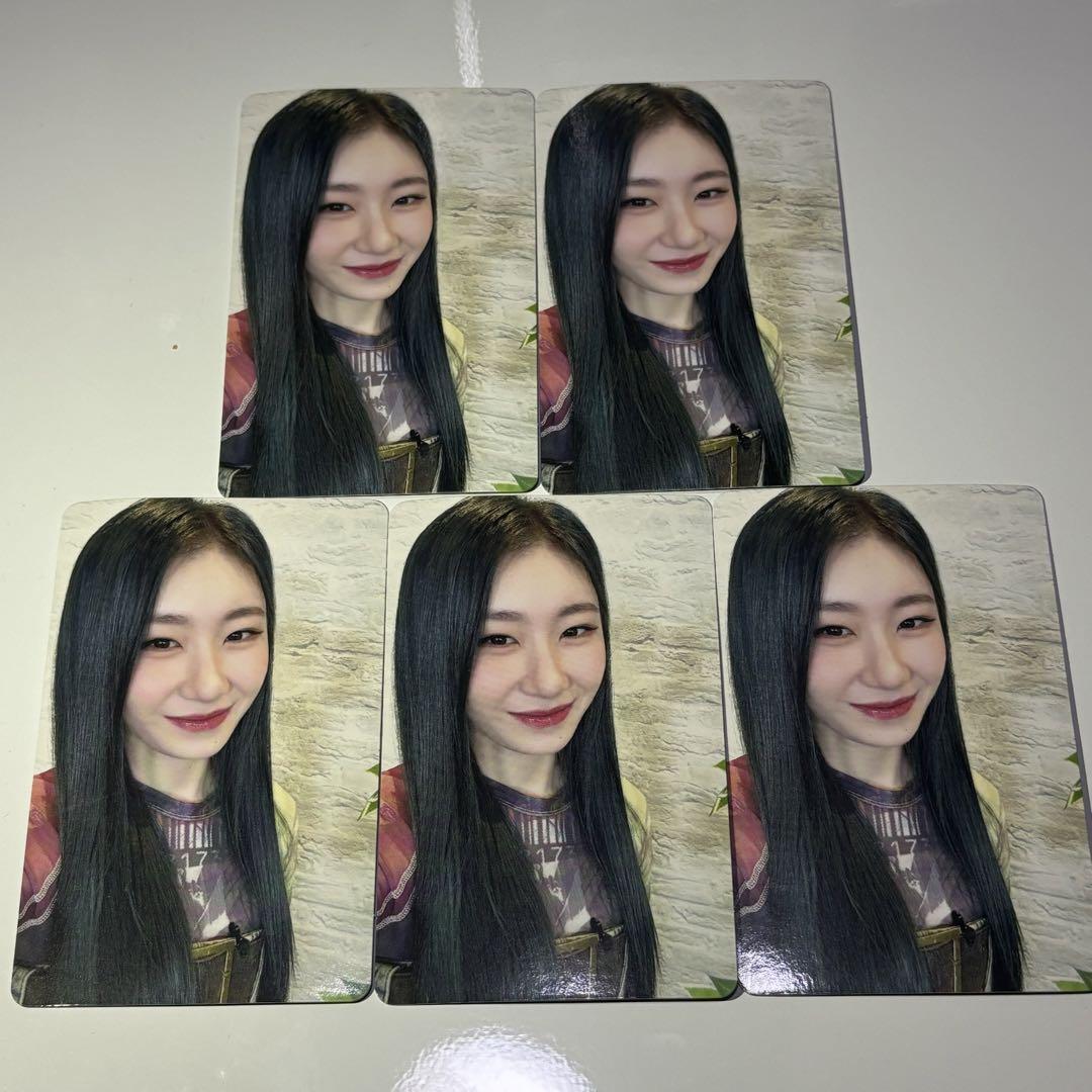 

[USED] Chaeryeong trading cards (5 cards) Venue: Tokyo RINGO ITZY