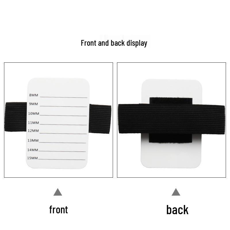 Acrylic Eyelash Extension Hand Rest with Strap for Displaying and Planting False Eyelashes