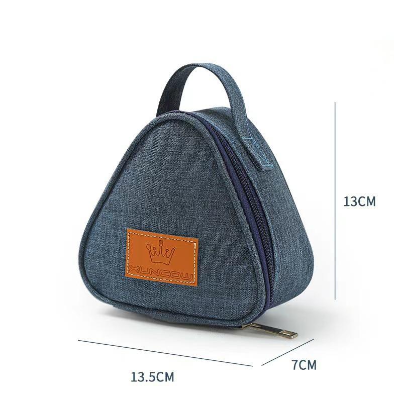 Rice Ball Bag, Insulated Lunch Bag, Triangular Bento Bag, Milk, Sandwich, Egg, Breakfast Bag, in Stock, Insulated Bag