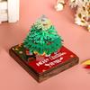 3D Christmas Tree Calendar Memo Pad 2026 Calendar Tear Away Paper Carving Art Diy Sticky Note Desktop Decor For New Year Gifts