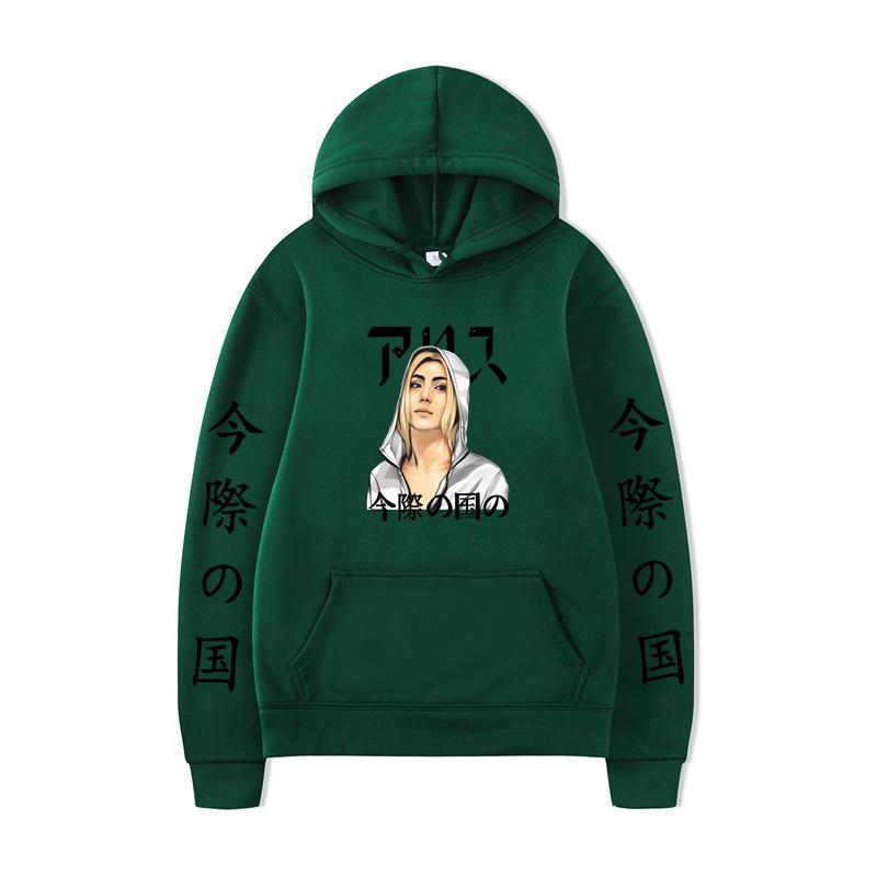 Herr Mode Huvtröjor Herr Dam Huvtröjor Mode Casual Tröjor Höst Pojkar Flickor Svart Streetwear Huvtröja