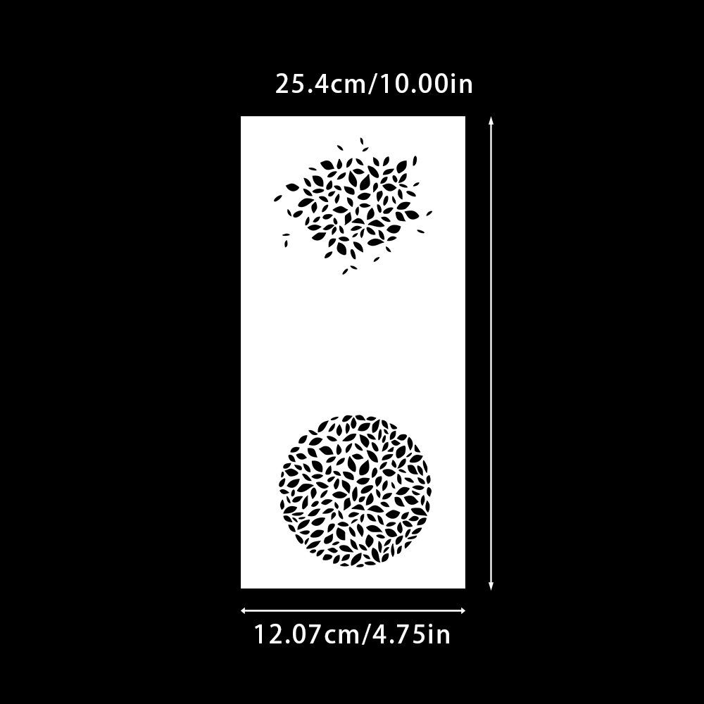 Creative Pattern Painting Stencil - Journal Decoration Masking Spray Template, PET Material