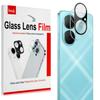 IMAK For Huawei Enjoy 80 Tempered Glass Lens Film+Acrylic Cap (Black Version)