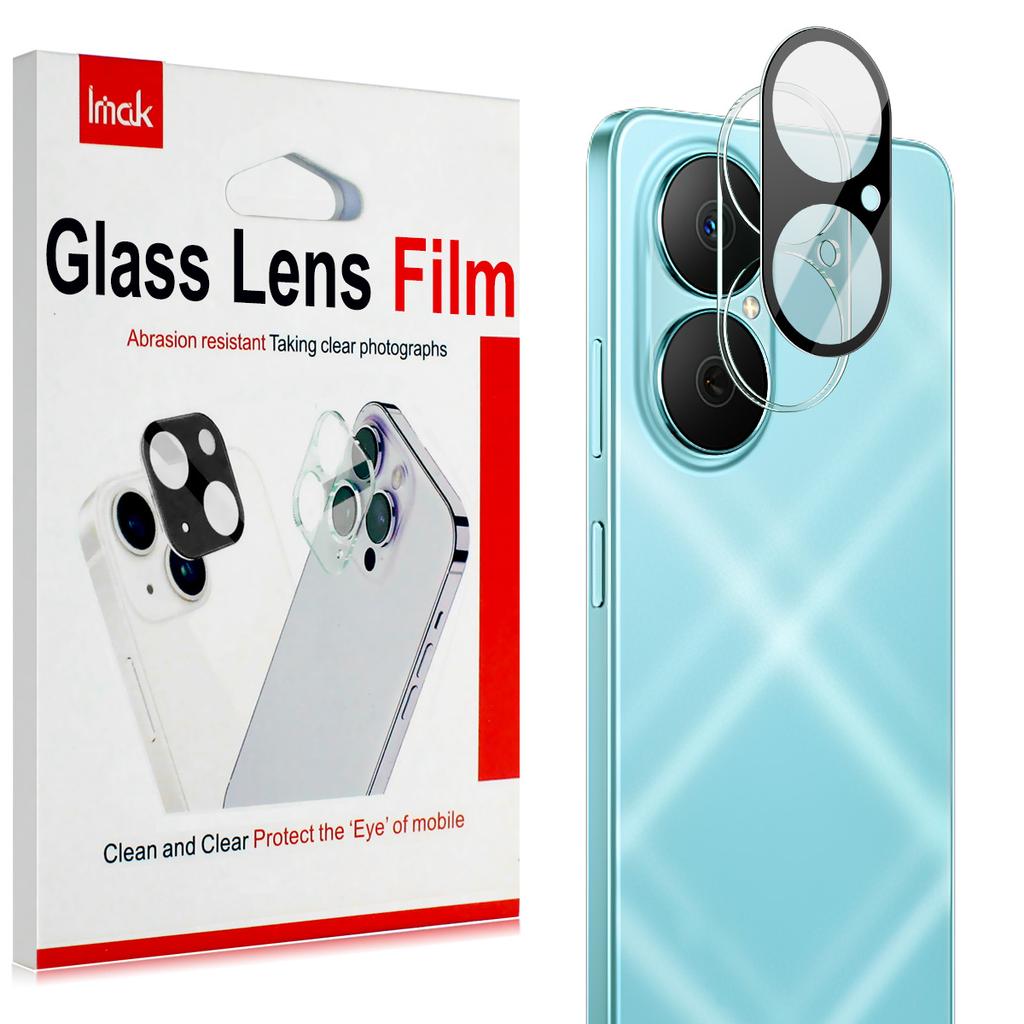 IMAK For Huawei Enjoy 80 Tempered Glass Lens Film+Acrylic Cap (Black Version)