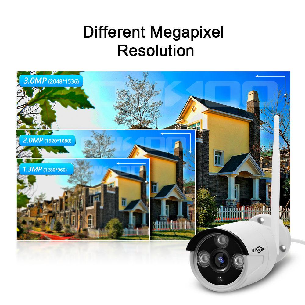 Kit Sorveglianza 8CH 4 Telecamere 1080P - Con NVR, WiFi, Visione Notturna - Foto 4