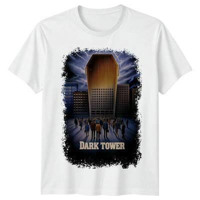 Der Dunkle Turm (1987) Filmplakat-inspiriertes Unisex-T-Shirt Retro 80er Jahre Tee Grafik-T-Shirt
