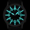 BERNY Men's Titanium Watch, Japanese Sweep Second Quartz Movement, Analog Quartz, 5ATM Waterproof, Lightweight Titanium Construction