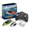 Children's mini remote-controlled boat electric speedboat high-speed rowing boat submarine charging and endurance toy model