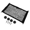 1 Pc Car Black Extra Large Elastic Storage Net Plastic Fits Cargo Van Motorhome-Mobile Home Caravan Boat 25x45cm Stowing Tidying