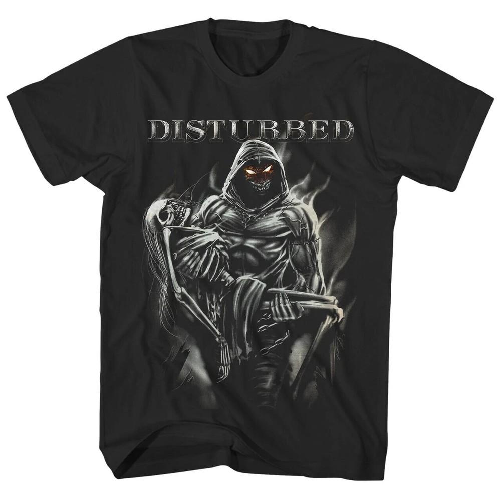 Disturbed Lost Souls Mens T Shirt Rock and Roll Classic Band Tee New Black Unisex T-Shirt L