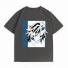Unisexs Clothing 100 Cotton Summer TShirt Demon Slayer Giyu Print Anime Streetwear Casual Short Sleeve Tops
