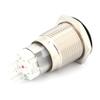 1 piece 16mm 1NO 1NC Connection 12V Metal LED Toggle Switch Latching Push Button