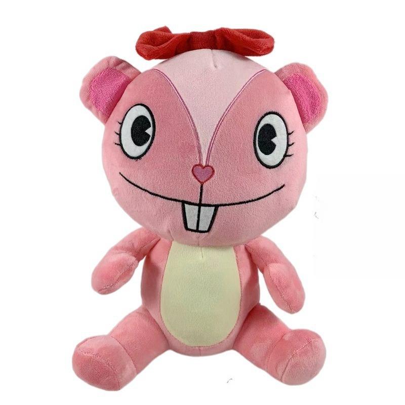 Happy Tree Friends Flippy Plush Toy Soldier Character Stuffed Doll Soft Animal Figure Home Sofa Decor Collectible Gift for Happy Tree Friends Game Fan