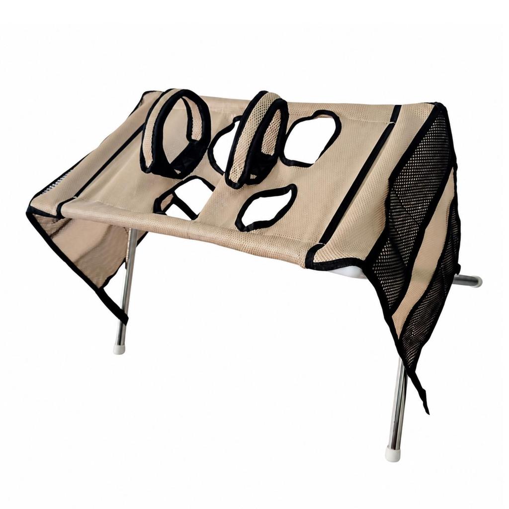 Quick-Dehydrating Pet Grooming Table | Heavy-Duty, Hammock with