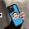 Fashion Logo P-Paul F-Frank Phone Case For IPhone 17 16 15 14 Plus 13 12 11 Pro Max Silicone Cover