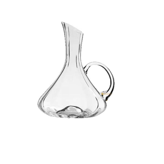 Premium Quick-Use Crystal Glass Wine Decanter with Lid