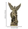 St. Michael Statue for Home Protection Catholic Saint Sculpture Christian Gift Idea Resin Decor Church Altar Figure Home Decor