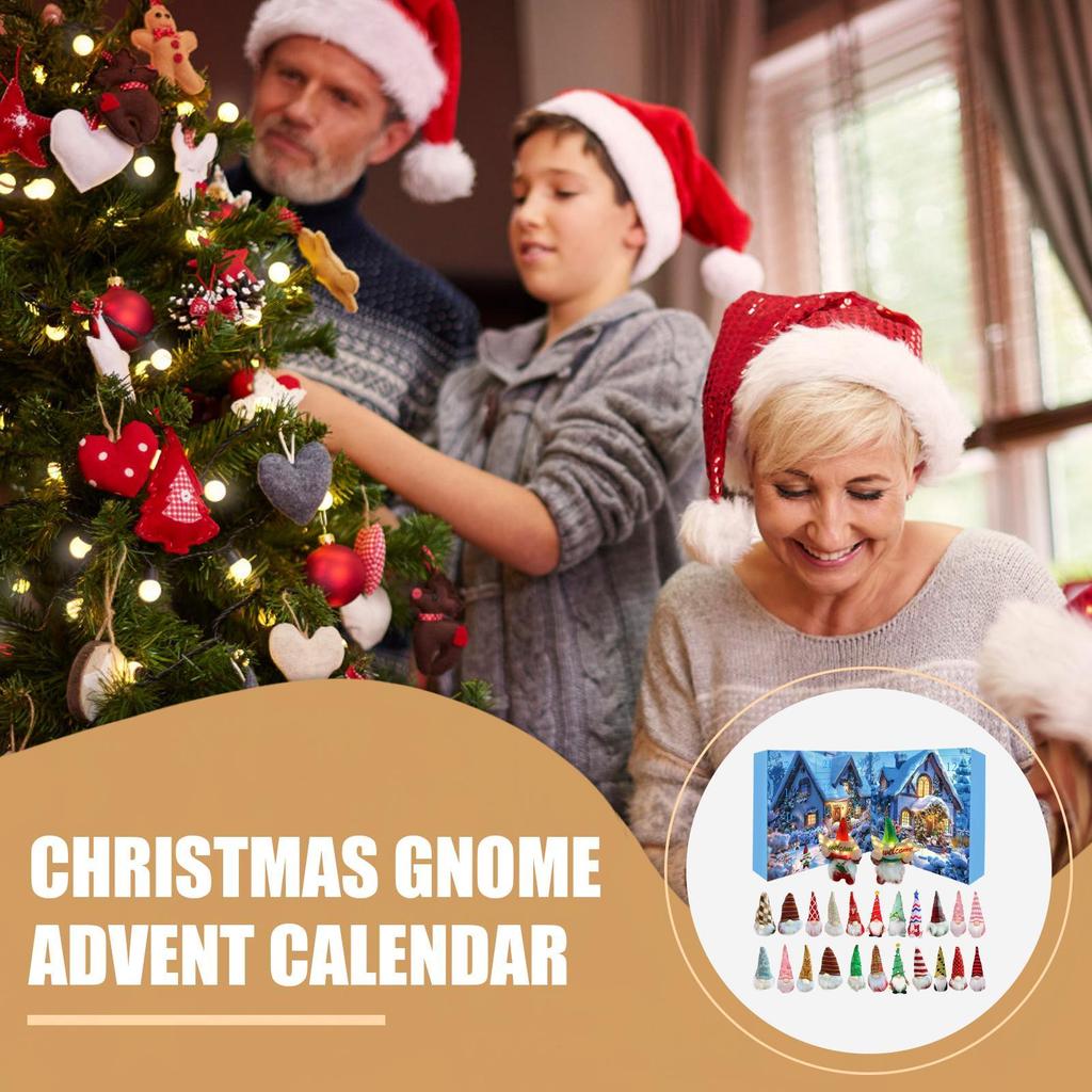Countdown Calendar 24 Days Vacation Countdown Calendars Collectible Figures Stocking Stuffers For Daily Ritual Decor Fireplace