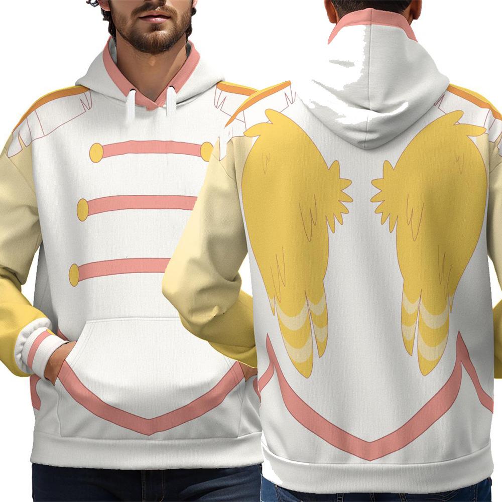 

Вуличний одяг Унісекс Helluva Boss HazbinHotel Косплей Толстовки на блискавці з довгим рукавом Зимові толстовки з капюшоном 3D-друк Sudaderas S