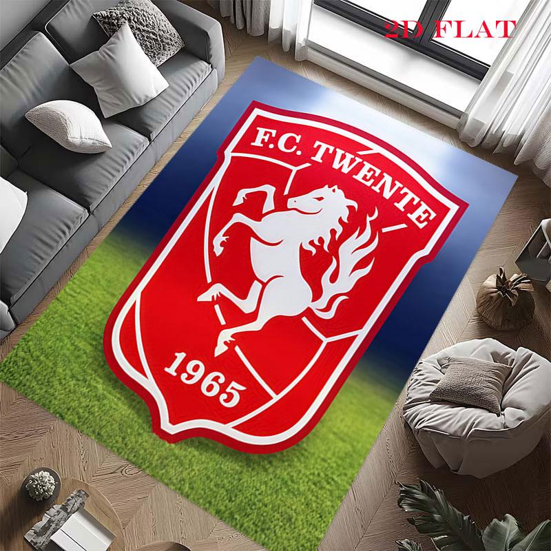 FC. Tappeto Twente per Soggiorno Camera da Letto Casa Decorazione Divano, Tappetino Antiscivolo per Giochi Bambini