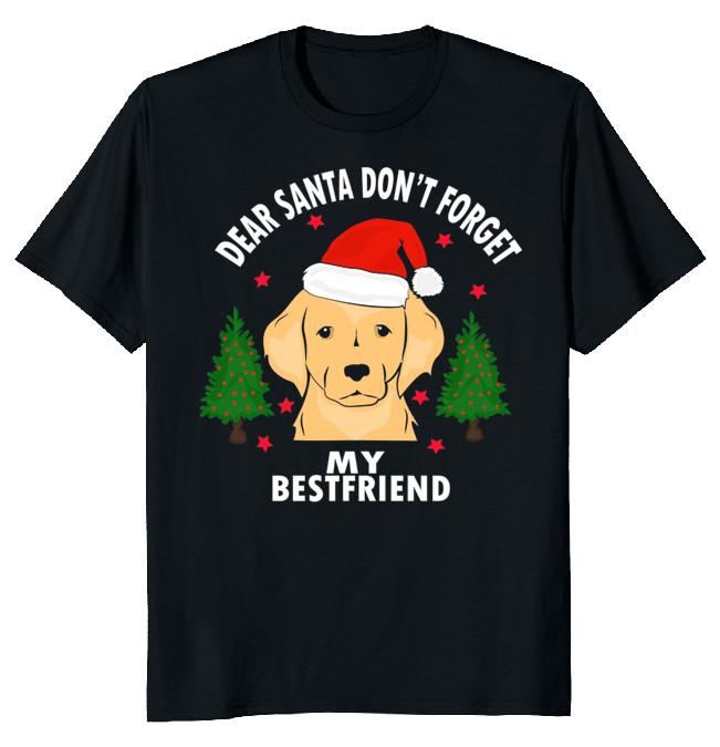 NEW LIMITED My Best Friend Dog Christmas Classic Novelty Tee XXXXL