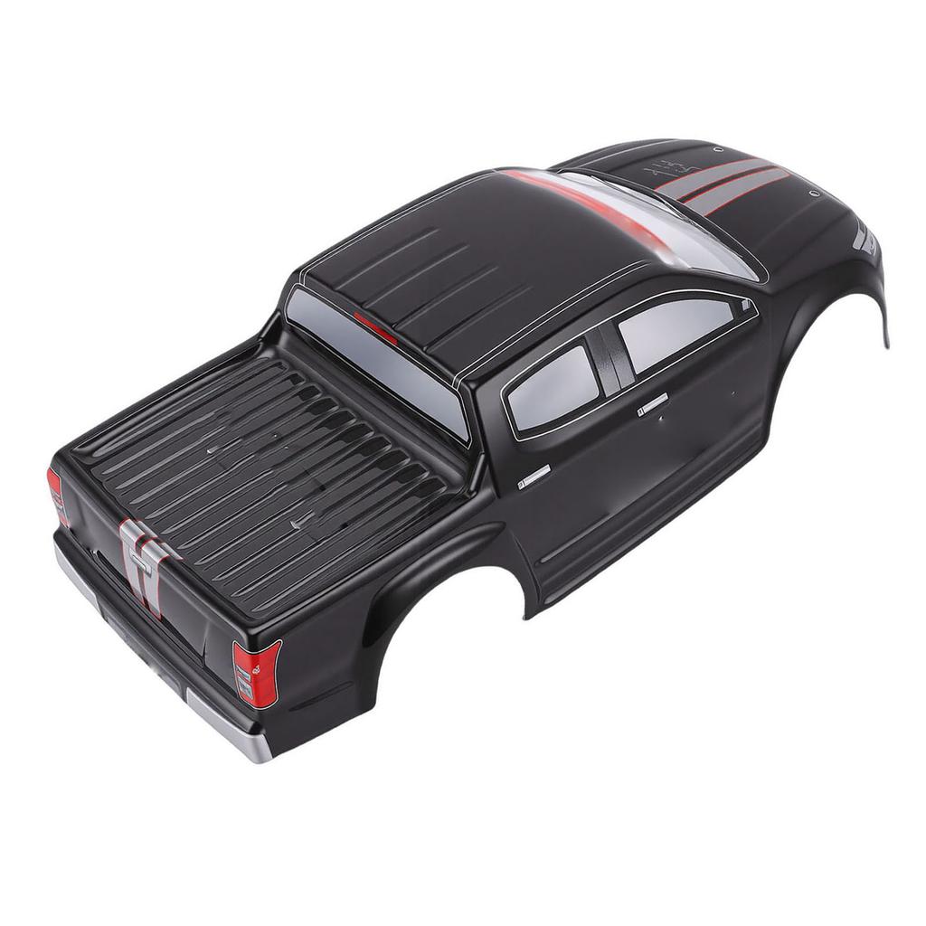 RC Shell for 1 10 RC Cars Universal PVC RC Truck Body Shell Cover Spare Part for 26cm Wheelbase Black