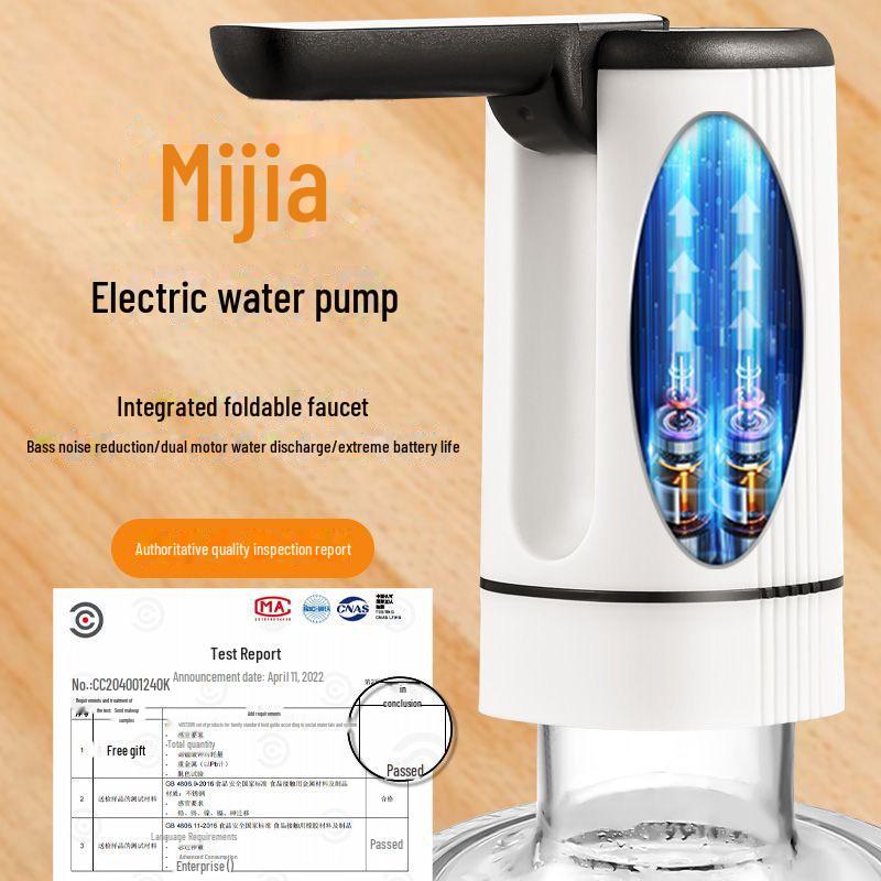 Bomba Dispensadora de Agua Eléctrica Plegable para Agua Embotellada