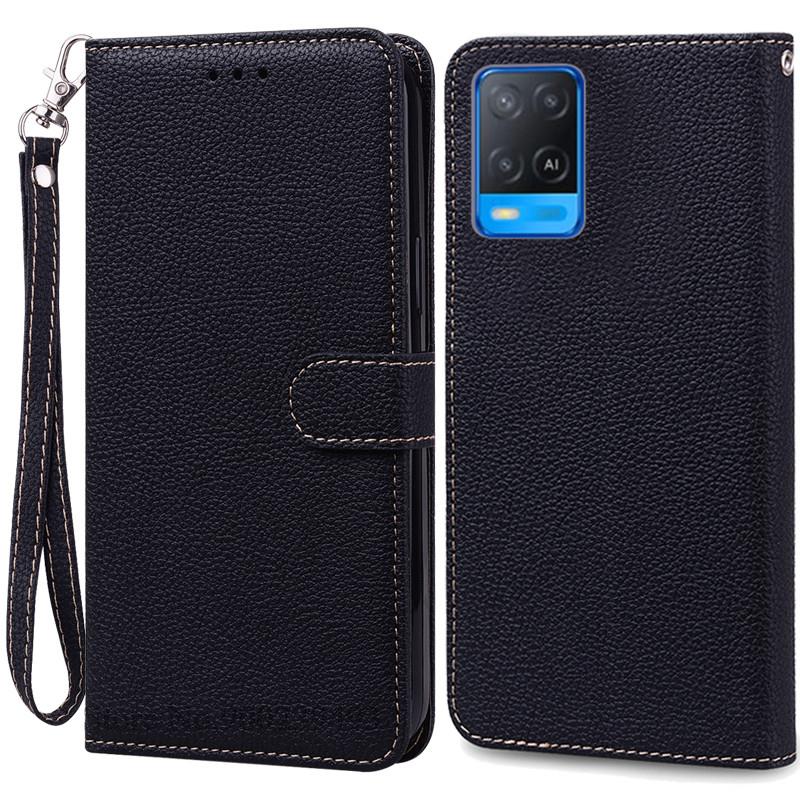 Pro pouzdro OPPO A54 A54 5G Peněženka Kožené výklopné pouzdro Pro pouzdro OPPO A54 5G CPH2239 CPH2195 OPPOA54 A 54 Nárazuvzdorné pouzdro na telefon Fundas