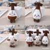 Cartoon Plush Cute Guitar Pendant With Long Fur And Pp Cotton For Gift Girls