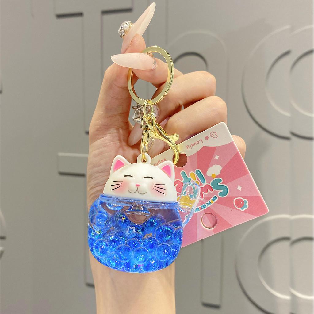 Liquid Eyecatching Acrylic Panda Keychain Trendy And Fun Gift For Friends Family And