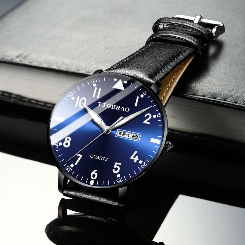 Movement Watch Men s Quartz Non-Mechanical Student Boom Dual Calendar