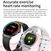 2025 Ny Smartklokke for Kvinner Gave 1,43 Tommers Full Touchskjerm Sports- og Treningsklokker Bluetooth-samtaler Digital Smartklokke Damer