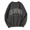 Women's Sweatshirt Sports Valentine's Day Couple Print Pullover Sweatshirt Pullover Long Sleeve Top Casual Sweatshirt Couple Sweatshirt