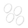 ACROPIX Hub Center Ring 66.6-64.1 Mm Silver Tone 4pcs