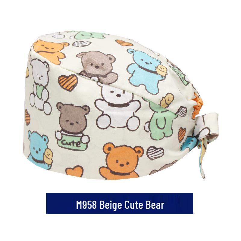 Operationsmössa för män och kvinnor – Ren bomull, Idealisk för tandsköterskor och läkare på operationssalar