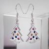 Fashion Copper Alloy Zircon Jewellery Drop Earrings For Women Wedding Party Gifts