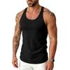 Mens Retro Slim Fit Solid Quick Dry Muscle Gym Sports Tank Top