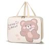 Beige Bären-Kuchen-Reise-Aufbewahrungstasche