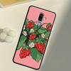 Cute Strawberry Case For Samsung Galaxy J8 A7 A9 A6 A8 2018 A3 A5 J1 2016 J3 J5 J7 2017 J6 J4 Plus Coque