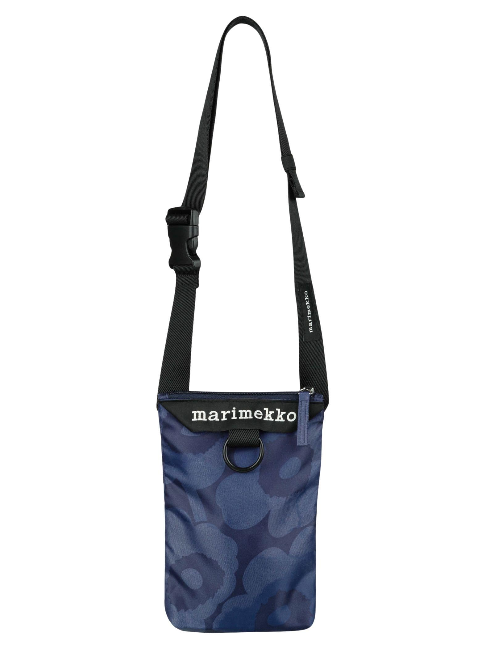 Сумка через плечо Marimekko Neat Phone Pocket Unikko, Женская, 52152254294378, Темно-синий x Синий