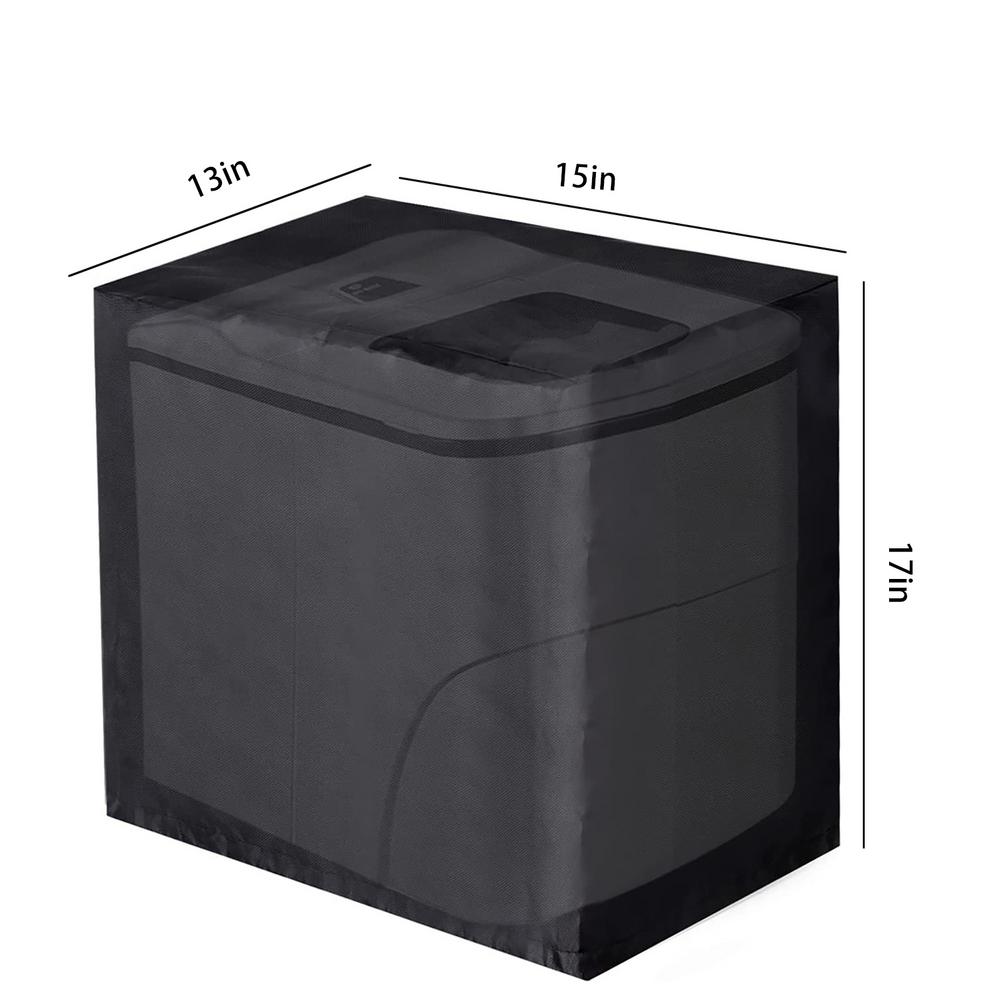 Husă de Praf pentru Mașină de Gheață Mică de Uz Casnic Husă Protectoare Magazin de Ceai cu Lapte Bar Husă Mașină Cuburi de Gheață