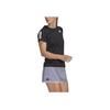 Adidas Club Tennis T-Shirt Logo Comfortable Casual Round Neck Short Sleeve Women Tops Black HS1450