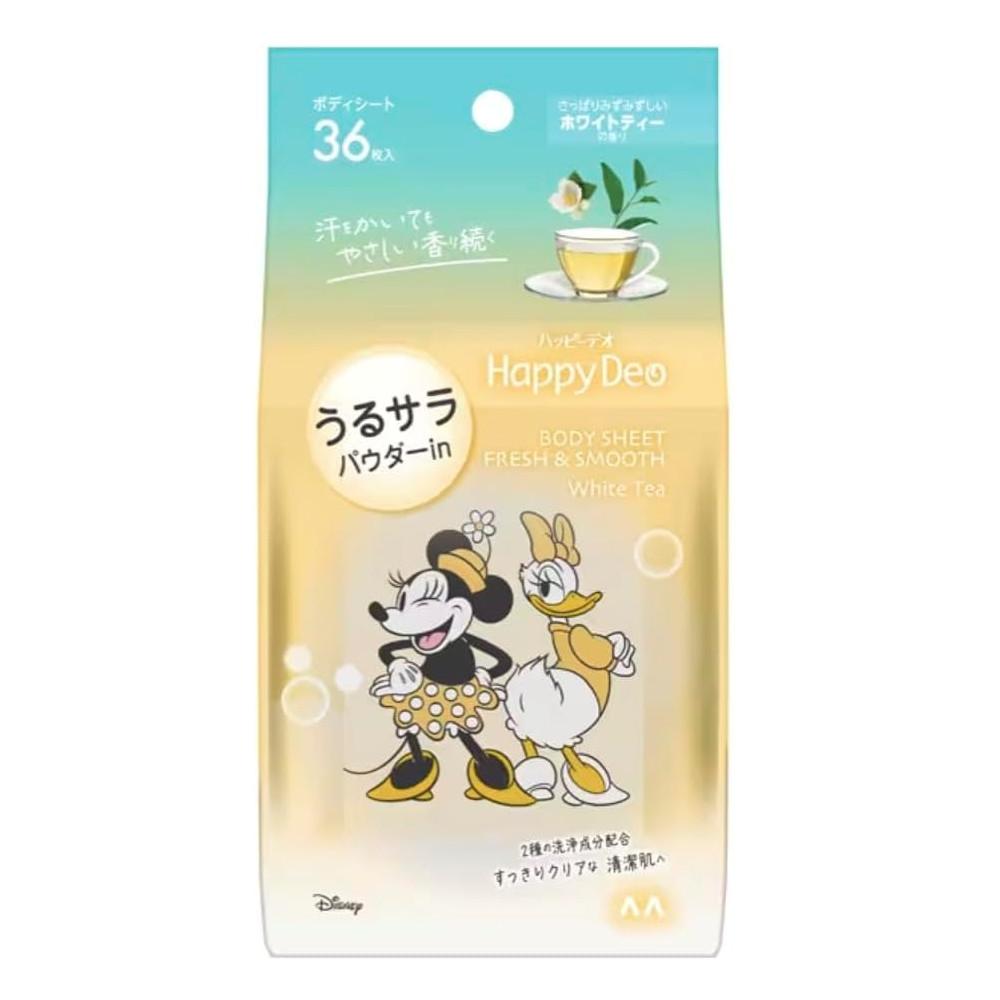 

Mandom Disney Happy Deo Body Sheets White Tea Icy Bouquet 36 sheets White Tea