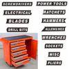 PVC Magnetic Toolbox Labels Easy Identification Tool Box Labels New Reusable Tags  General Tool Box