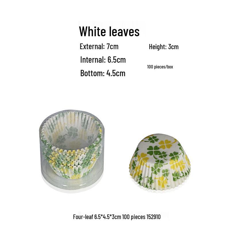 Heat-Resistant Crimped Cupcake Liners for Baking