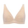 Triumph 610 Wireless M001 Size A80 Rakuraku-kai Bra, (Beige),